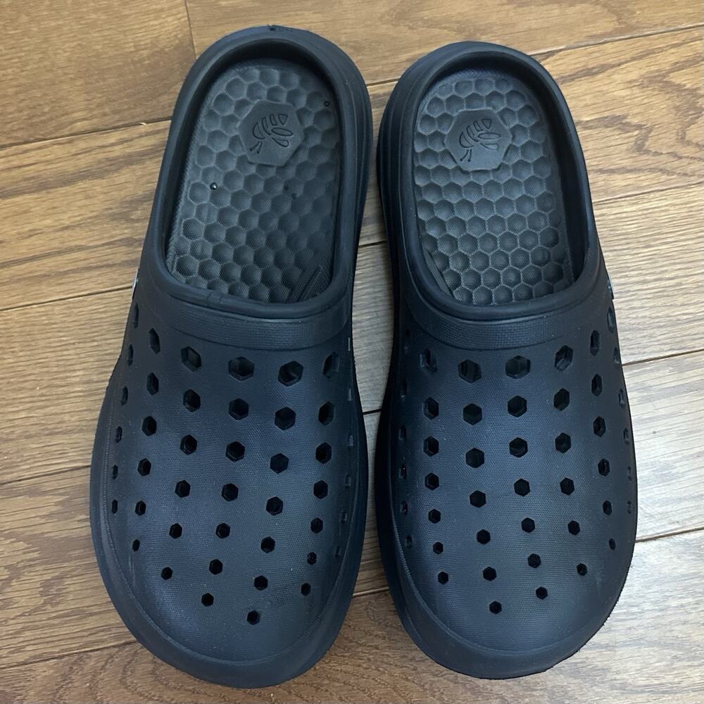 Joybees Women's‎ Size 7/Mens Size 9 Slip-On Clog Black